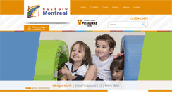 Desktop Screenshot of colegiomontreal.com.br